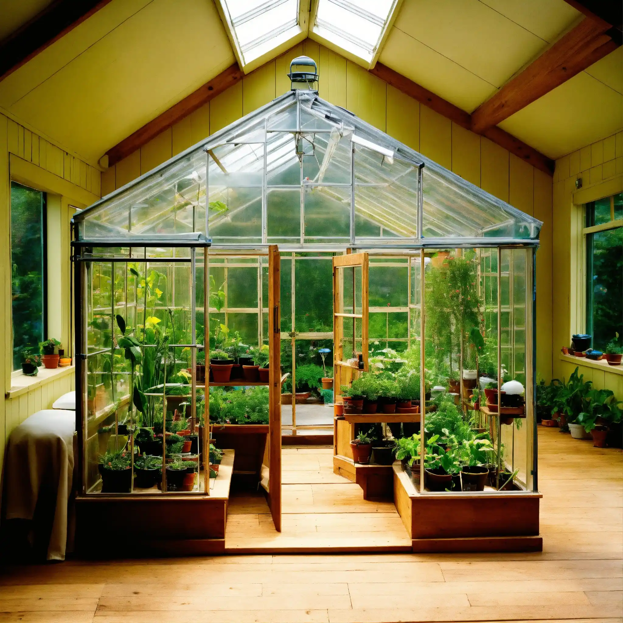 Arecapalm met groene bladeren